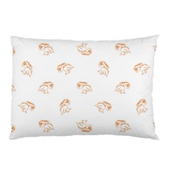 Birds Sketch Pattern Pillow Case (two Sides) by dflcprints