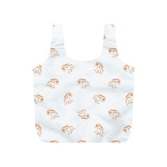 Birds Sketch Pattern Full Print Recycle Bags (s)  by dflcprints