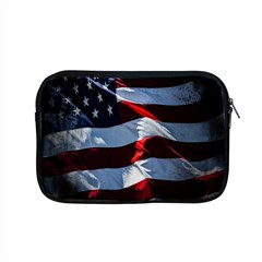 Grunge American Flag Background Apple Macbook Pro 15  Zipper Case