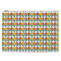 Flowers Cosmetic Bag (xxl)  by Valentinaart