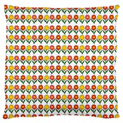 Flowers Standard Flano Cushion Case (two Sides) by Valentinaart