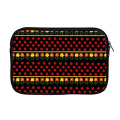 Ladybugs And Flowers Apple Macbook Pro 17  Zipper Case