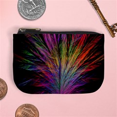 Fractal In Many Different Colours Mini Coin Purses by Simbadda