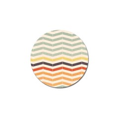 Abstract Vintage Lines Golf Ball Marker by Simbadda