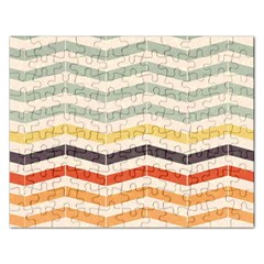 Abstract Vintage Lines Rectangular Jigsaw Puzzl by Simbadda