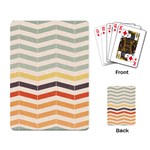 Abstract Vintage Lines Playing Card Back