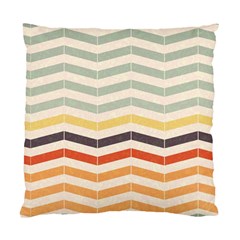 Abstract Vintage Lines Standard Cushion Case (one Side) by Simbadda