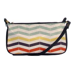 Abstract Vintage Lines Shoulder Clutch Bags by Simbadda