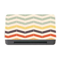 Abstract Vintage Lines Memory Card Reader With Cf by Simbadda