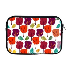 Colorful Trees Background Pattern Apple Macbook Pro 17  Zipper Case