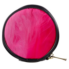 Very Pink Feather Mini Makeup Bags by Simbadda