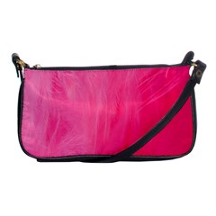 Very Pink Feather Shoulder Clutch Bags by Simbadda