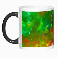 Digitally Painted Messy Paint Background Texture Morph Mugs by Simbadda