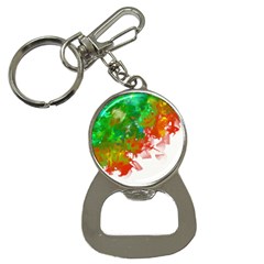 Digitally Painted Messy Paint Background Texture Button Necklaces by Simbadda