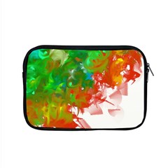 Digitally Painted Messy Paint Background Texture Apple Macbook Pro 15  Zipper Case by Simbadda