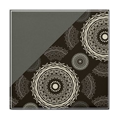 Abstract Mandala Background Pattern Tile Coasters by Simbadda