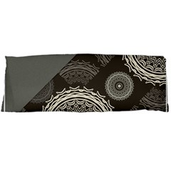 Abstract Mandala Background Pattern Body Pillow Case (dakimakura) by Simbadda