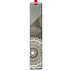 Abstract Mandala Background Pattern Large Book Marks by Simbadda