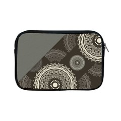 Abstract Mandala Background Pattern Apple Ipad Mini Zipper Cases by Simbadda