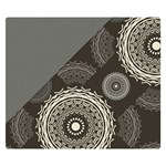 Abstract Mandala Background Pattern Double Sided Flano Blanket (Small)  50 x40  Blanket Front