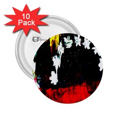 Grunge Abstract In Dark 2 25  Buttons (10 Pack)  by Simbadda