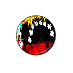 Grunge Abstract In Dark Hat Clip Ball Marker by Simbadda