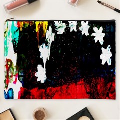 Grunge Abstract In Dark Cosmetic Bag (xxxl)  by Simbadda