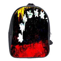 Grunge Abstract In Dark School Bags (xl)  by Simbadda