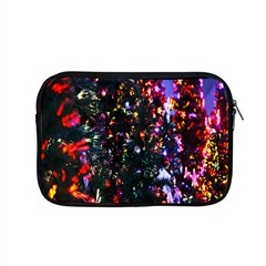 Lit Christmas Trees Prelit Creating A Colorful Pattern Apple MacBook Pro 15  Zipper Case