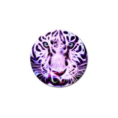 Fractal Wire White Tiger Golf Ball Marker (10 Pack) by Simbadda