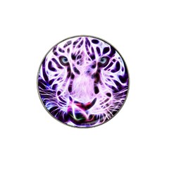 Fractal Wire White Tiger Hat Clip Ball Marker by Simbadda