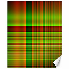 Multicoloured Background Pattern Canvas 11  X 14   by Simbadda