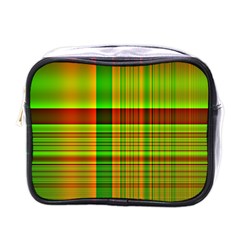 Multicoloured Background Pattern Mini Toiletries Bags by Simbadda