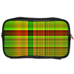 Multicoloured Background Pattern Toiletries Bags 2-side by Simbadda