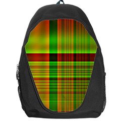 Multicoloured Background Pattern Backpack Bag by Simbadda