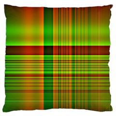 Multicoloured Background Pattern Standard Flano Cushion Case (two Sides) by Simbadda