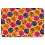 Colorful Trees Background Pattern Large Doormat  30 x20  Door Mat