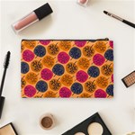 Colorful Trees Background Pattern Cosmetic Bag (Medium)  Back