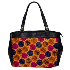 Colorful Trees Background Pattern Office Handbags by Simbadda