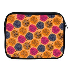 Colorful Trees Background Pattern Apple Ipad 2/3/4 Zipper Cases by Simbadda