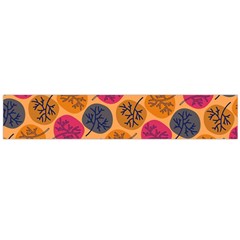 Colorful Trees Background Pattern Flano Scarf (large) by Simbadda