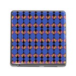 Abstract Lines Seamless Pattern Memory Card Reader (Square) Front