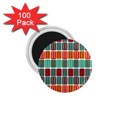 Bricks Abstract Seamless Pattern 1 75  Magnets (100 Pack)  by Simbadda