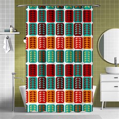 Bricks Abstract Seamless Pattern Shower Curtain 48  X 72  (small)  by Simbadda