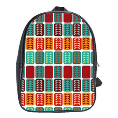 Bricks Abstract Seamless Pattern School Bags (xl)  by Simbadda