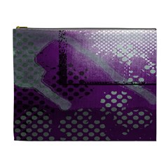 Evil Moon Dark Background With An Abstract Moonlit Landscape Cosmetic Bag (xl) by Simbadda