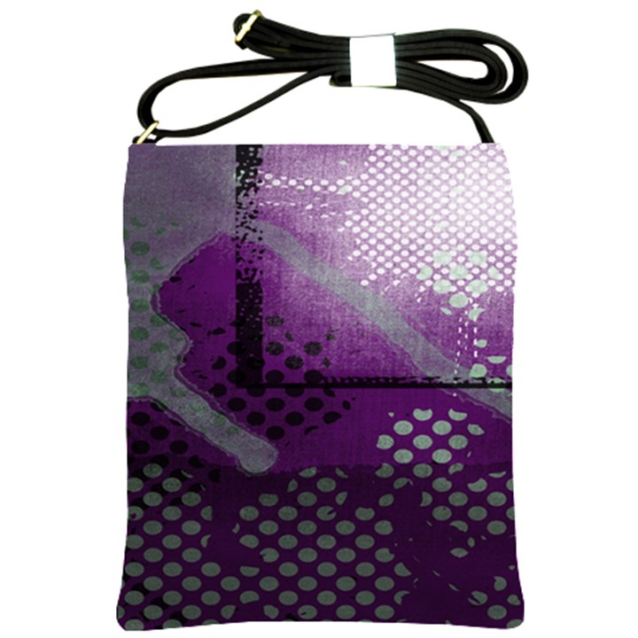 Evil Moon Dark Background With An Abstract Moonlit Landscape Shoulder Sling Bags