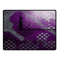 Evil Moon Dark Background With An Abstract Moonlit Landscape Fleece Blanket (small) by Simbadda