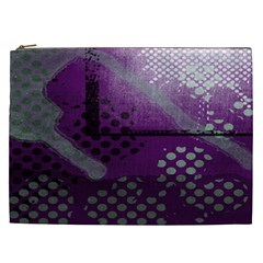 Evil Moon Dark Background With An Abstract Moonlit Landscape Cosmetic Bag (xxl)  by Simbadda