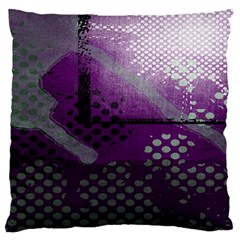 Evil Moon Dark Background With An Abstract Moonlit Landscape Standard Flano Cushion Case (one Side) by Simbadda